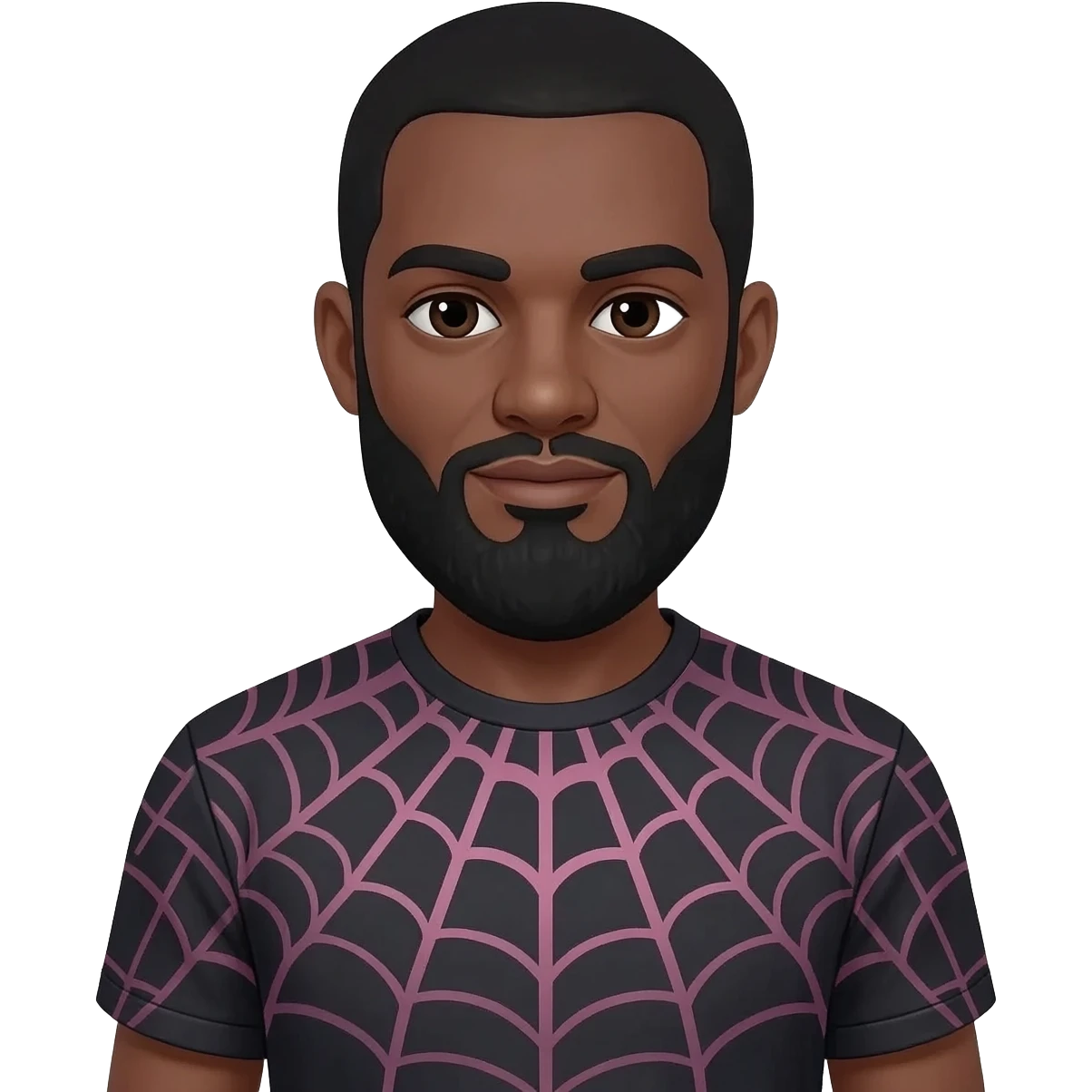 🕷 🧔🏿👕 emoji