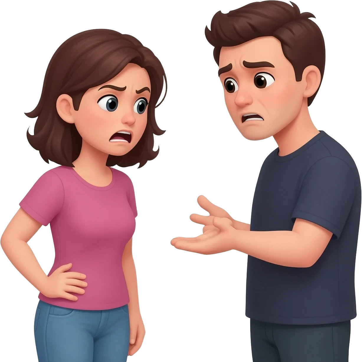 jealousies, fighting, and breakups emoji