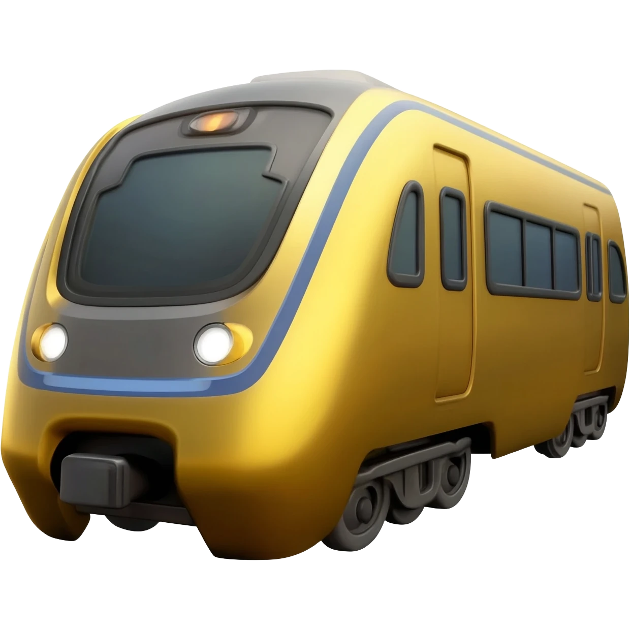 Golden turbo neon max city train emoji
