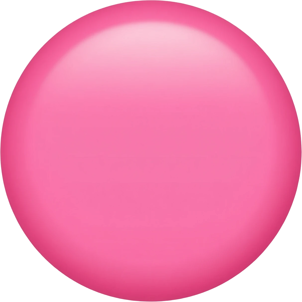 Pink circle emoji