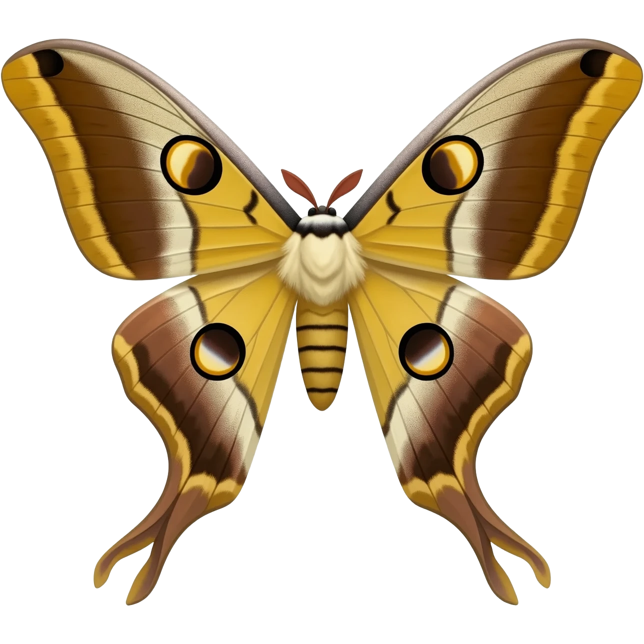 Luna moth emoji emoji