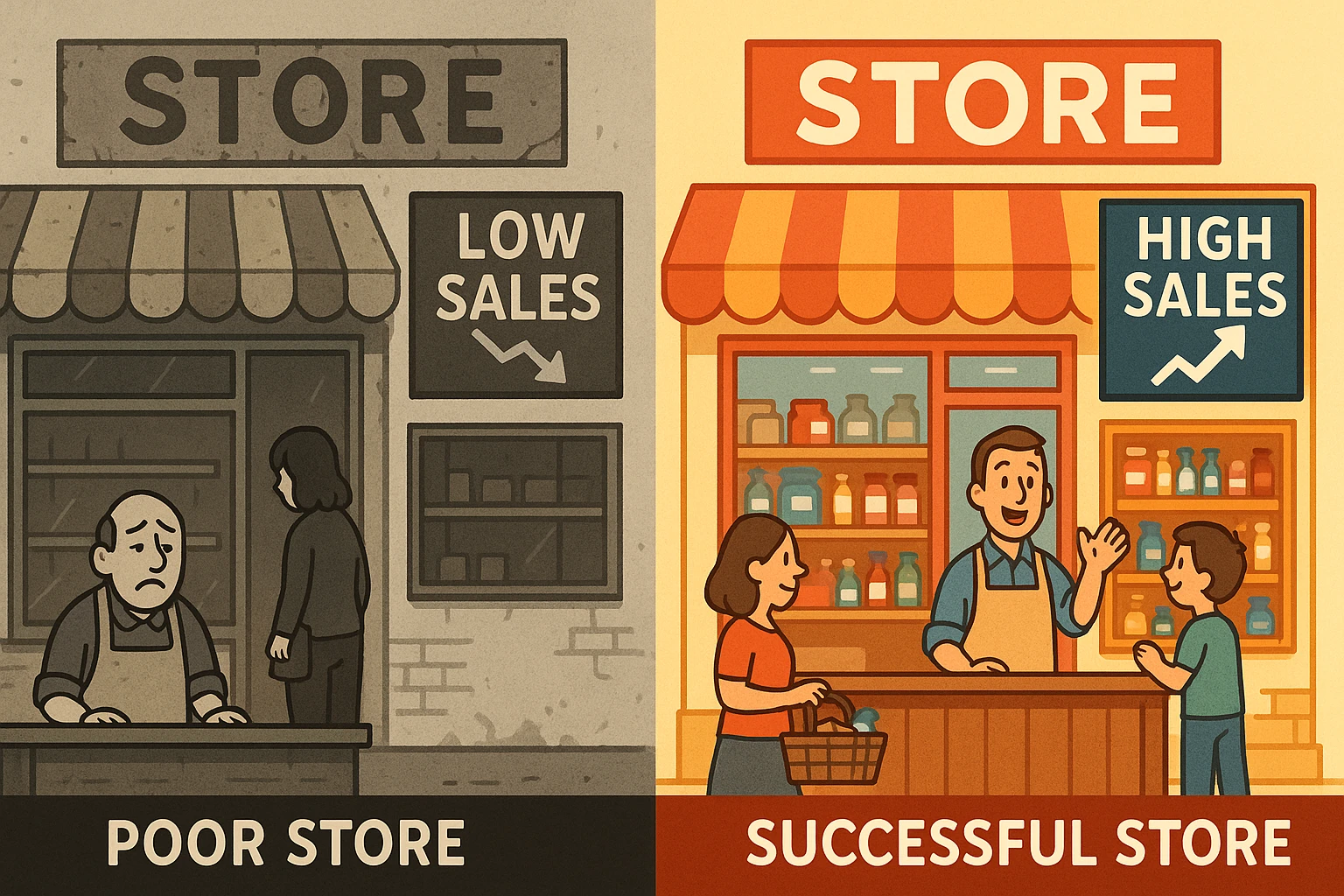 Convince store poor store & More emoji