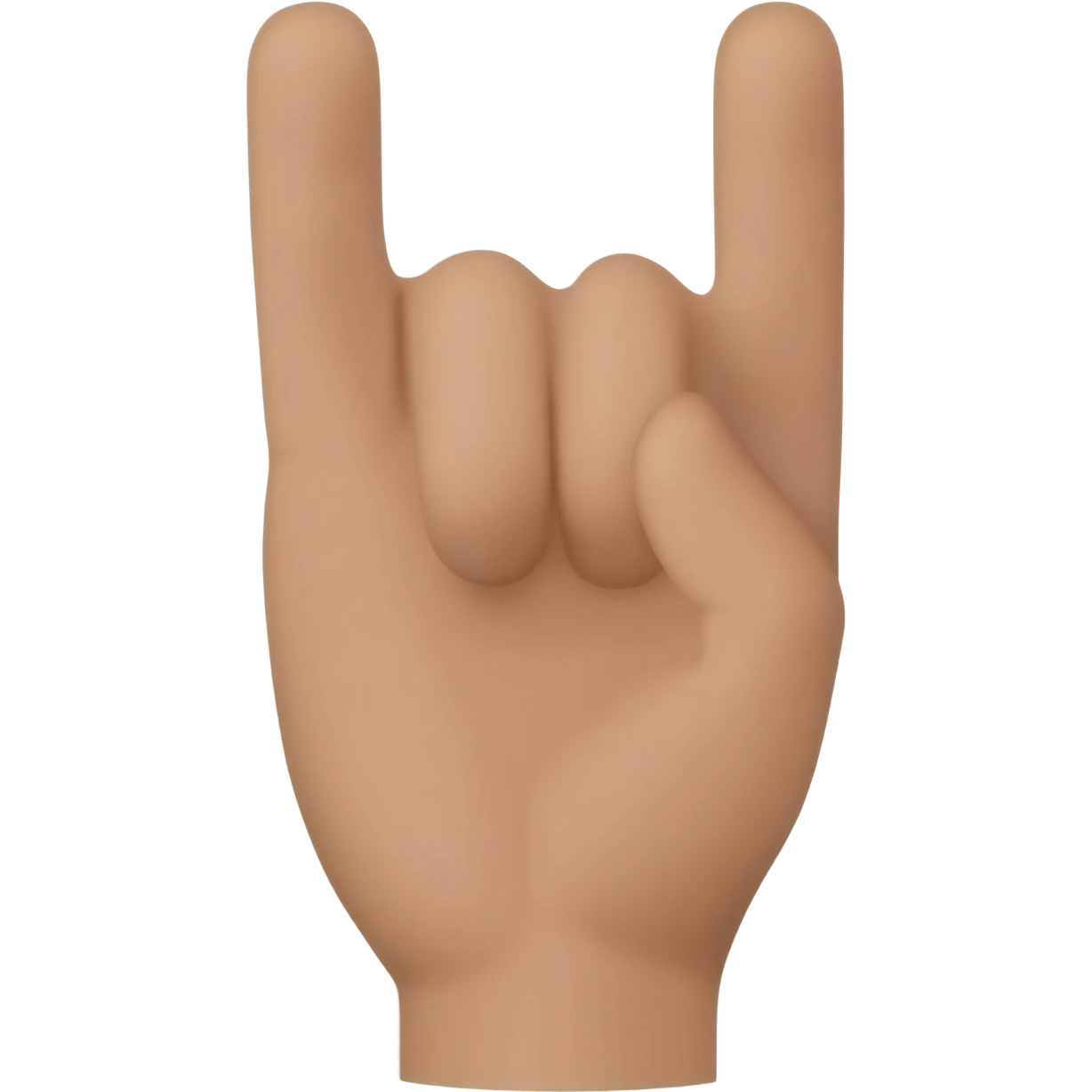 sign of the horns emoji