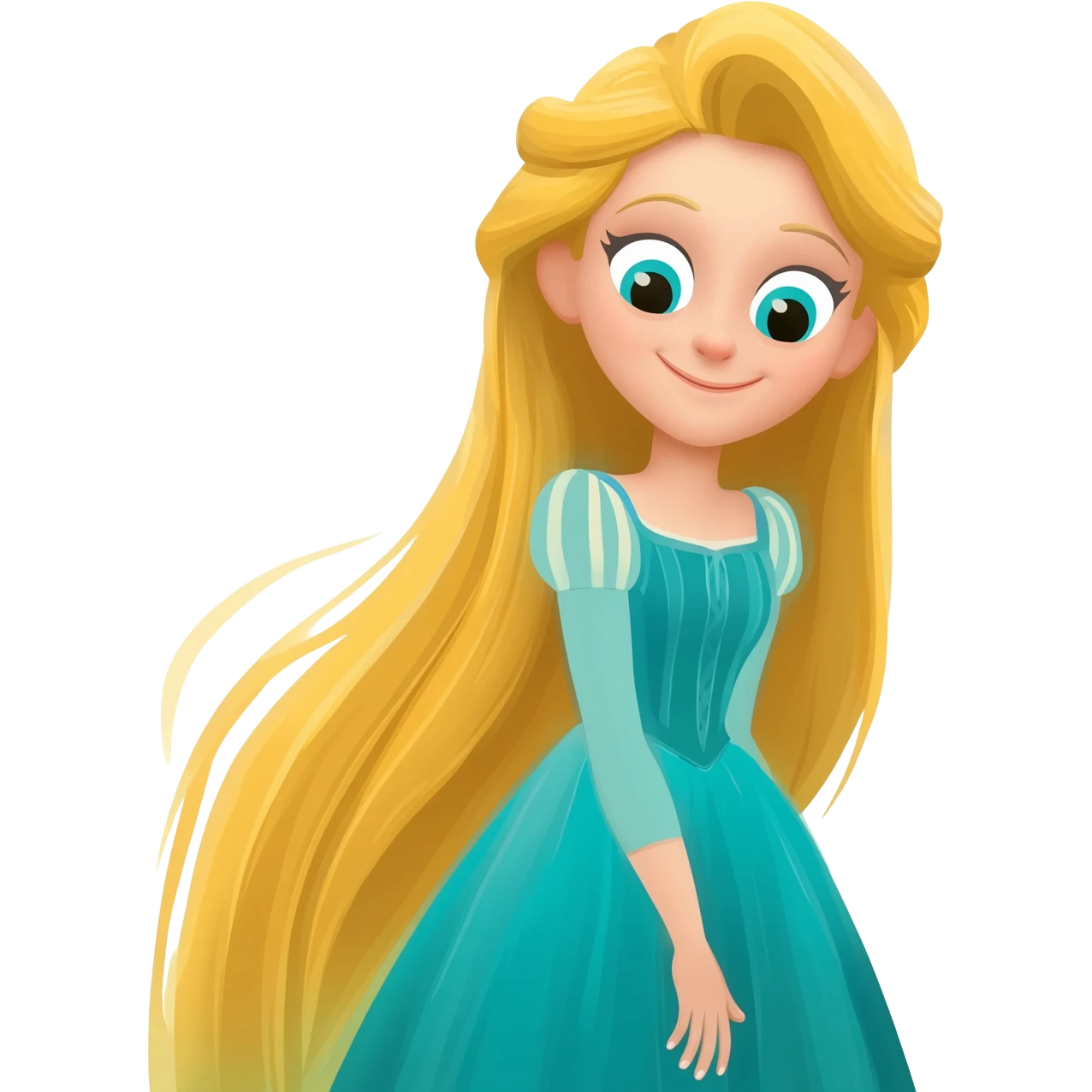Rapunzel princess emoji