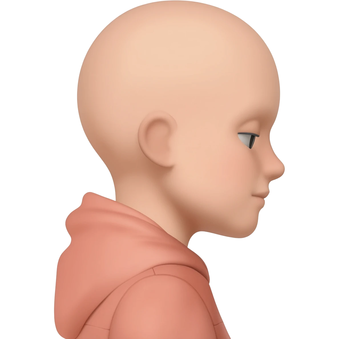 head  on girl shoulder emoji