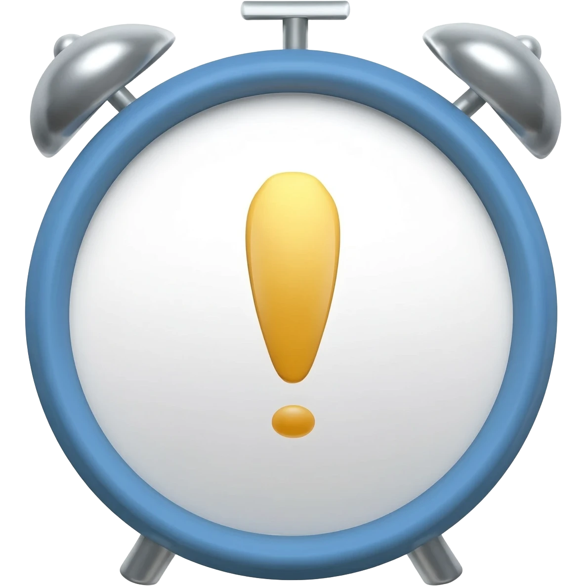 time exclamation symbol emoji