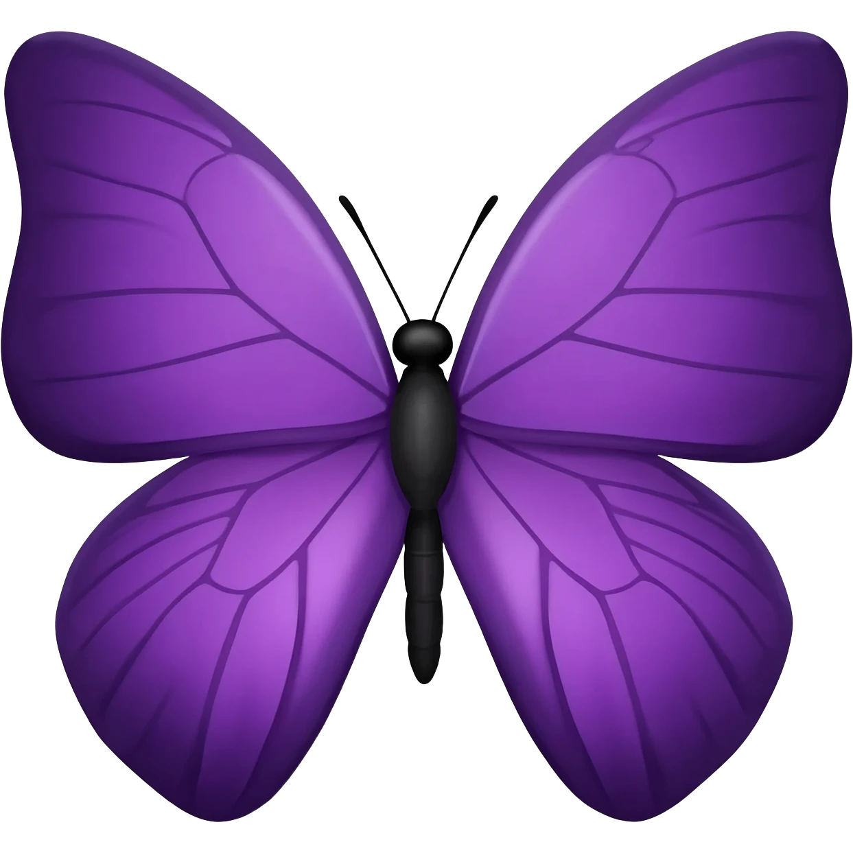 purple butterfly emoji