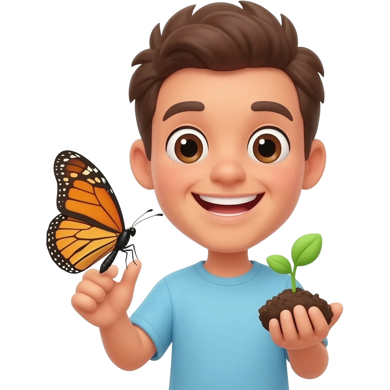 ☺🦋🌱 emoji