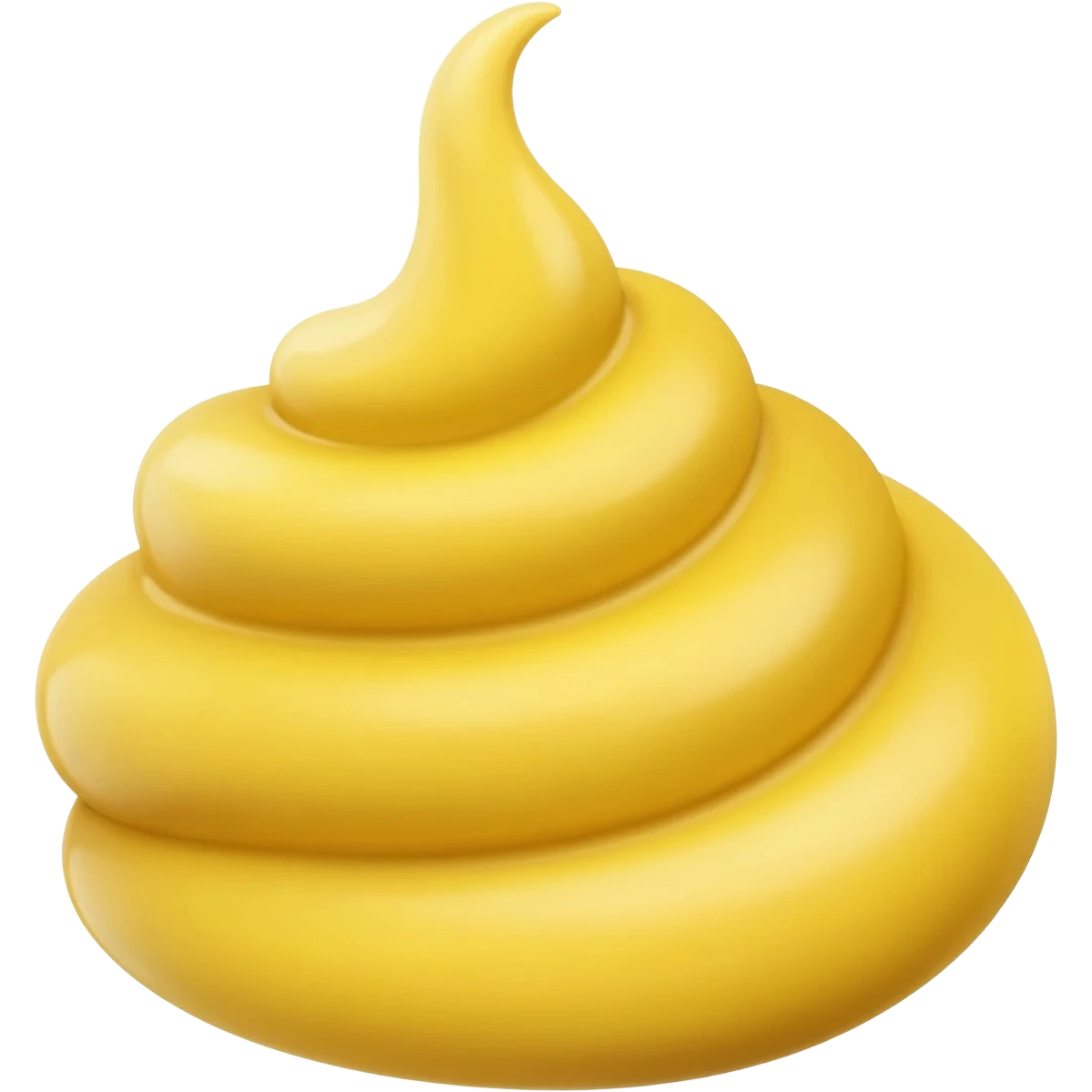 Mustard squirt emoji