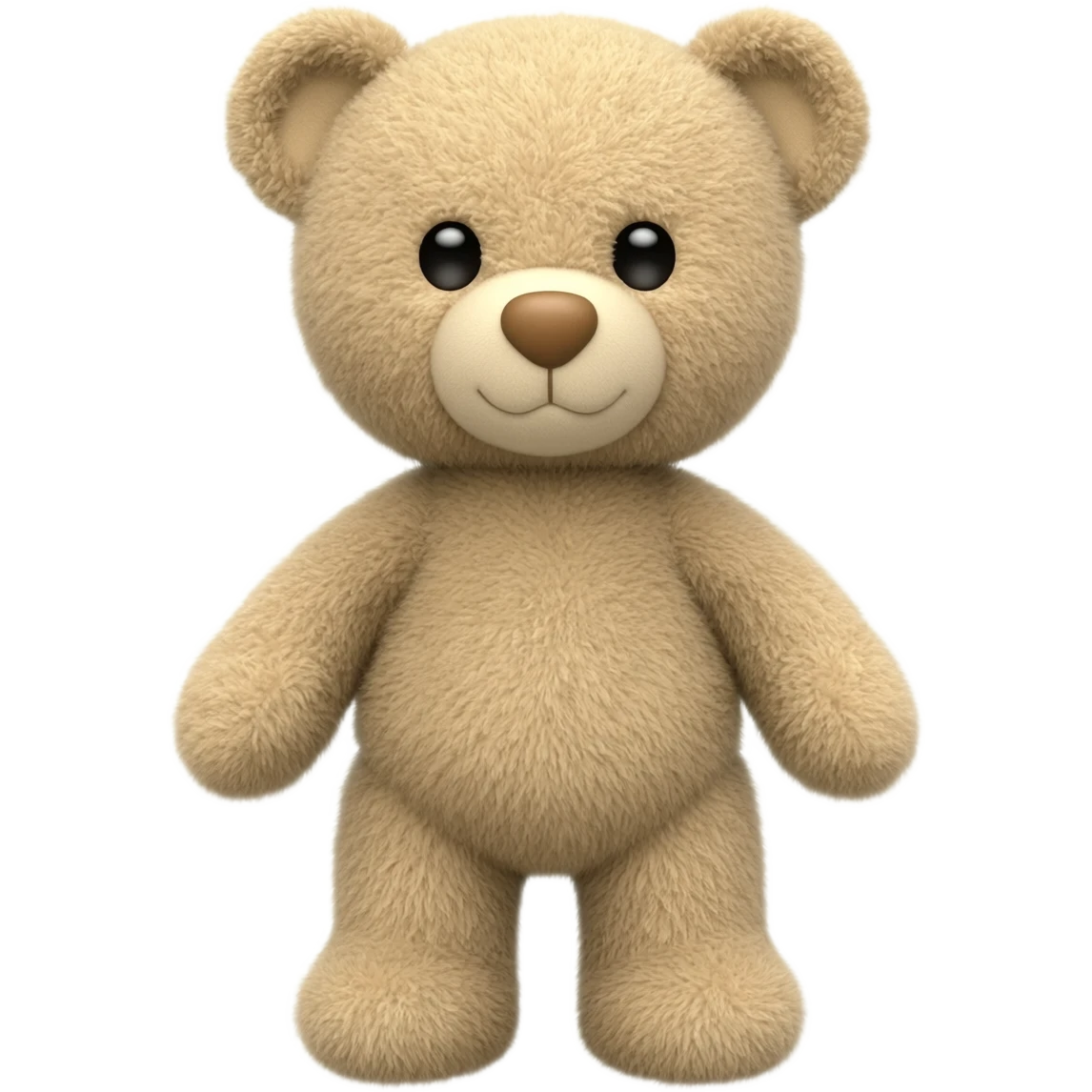 a tiny pixel teddy bear emoji