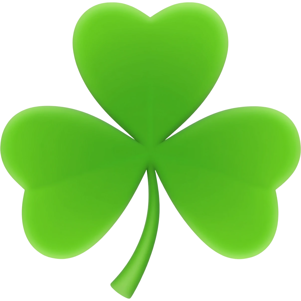 5 leafs clover emoji