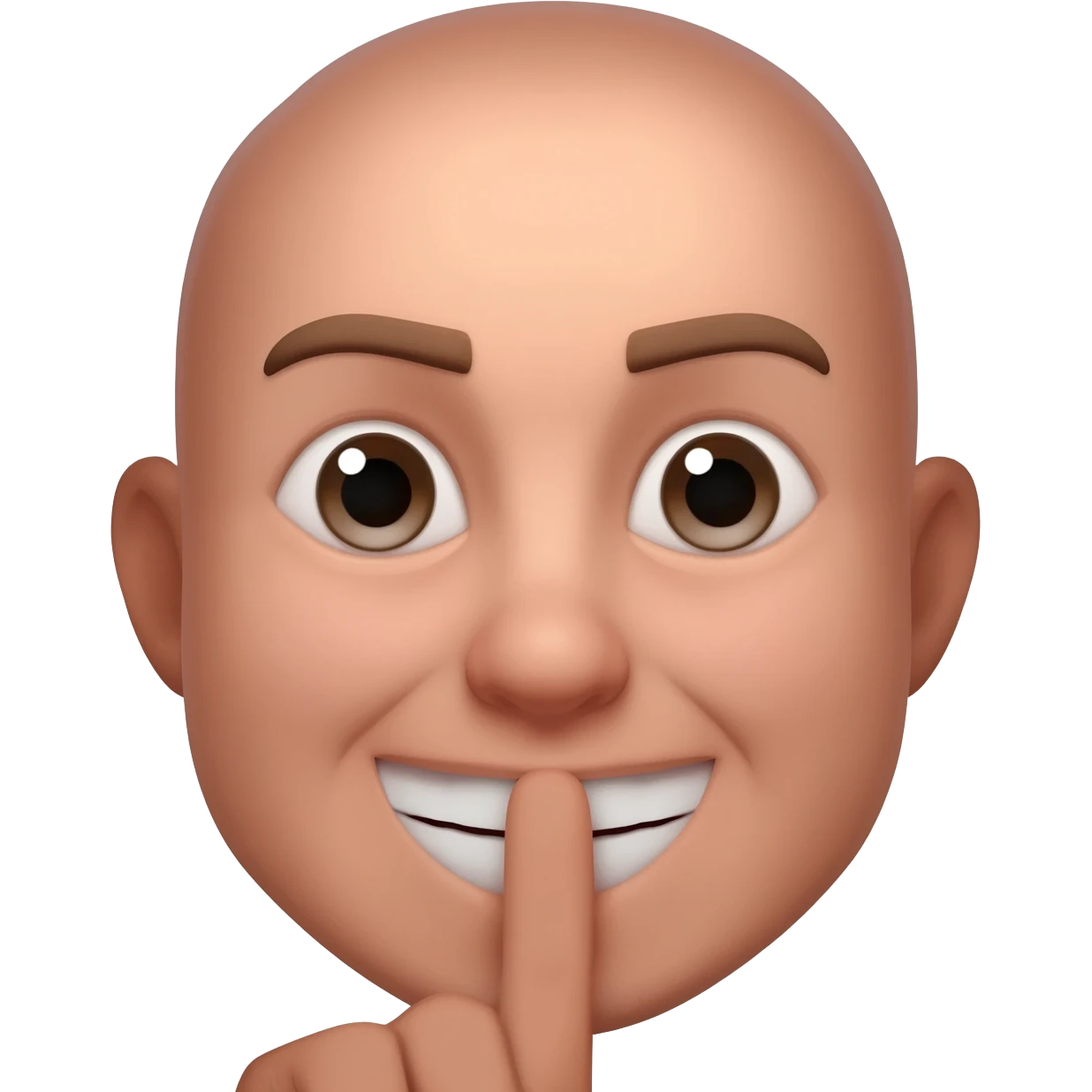 Emoji de carita traviesa y juguetona diciendo ‘grrrr’, con un dedo en la boca, ojos pícaros, sonrisa coqueta, estilo kawaii, como un emoji de TikTok.” emoji