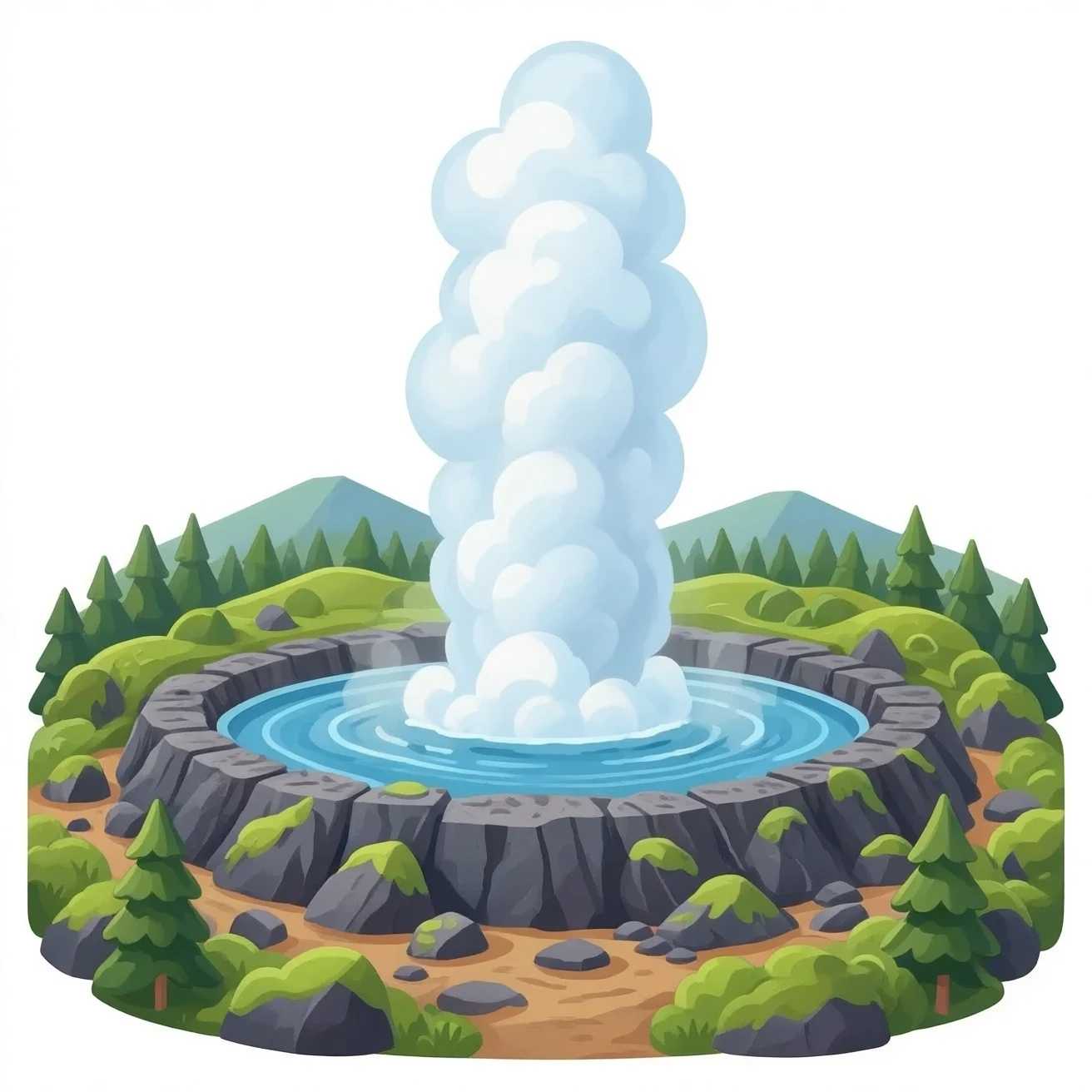 geyser emoji