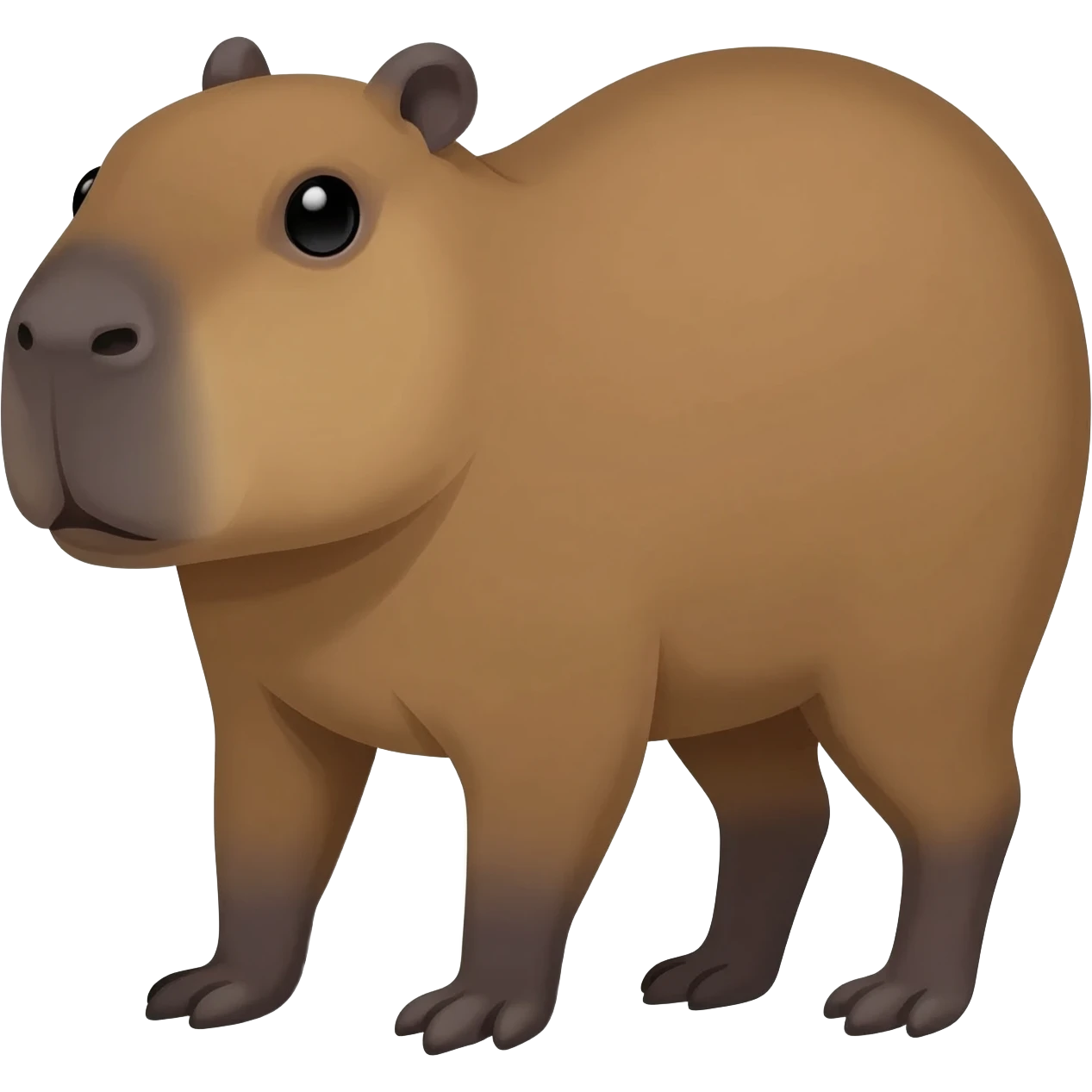 Un capibara de emoji emoji