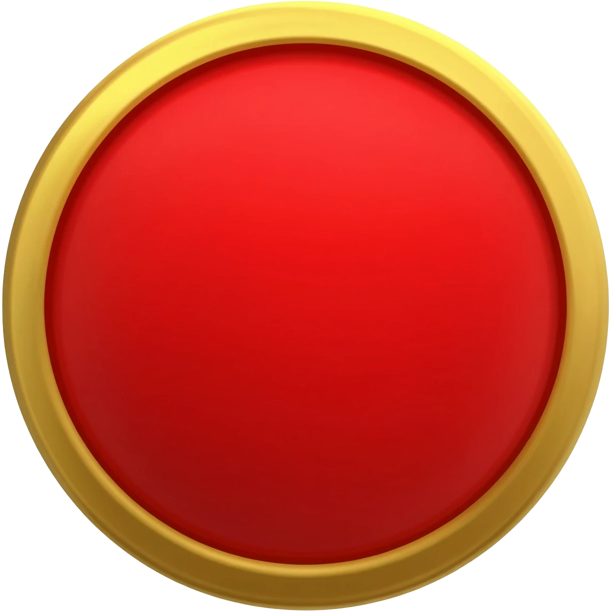 Red bendi emoji