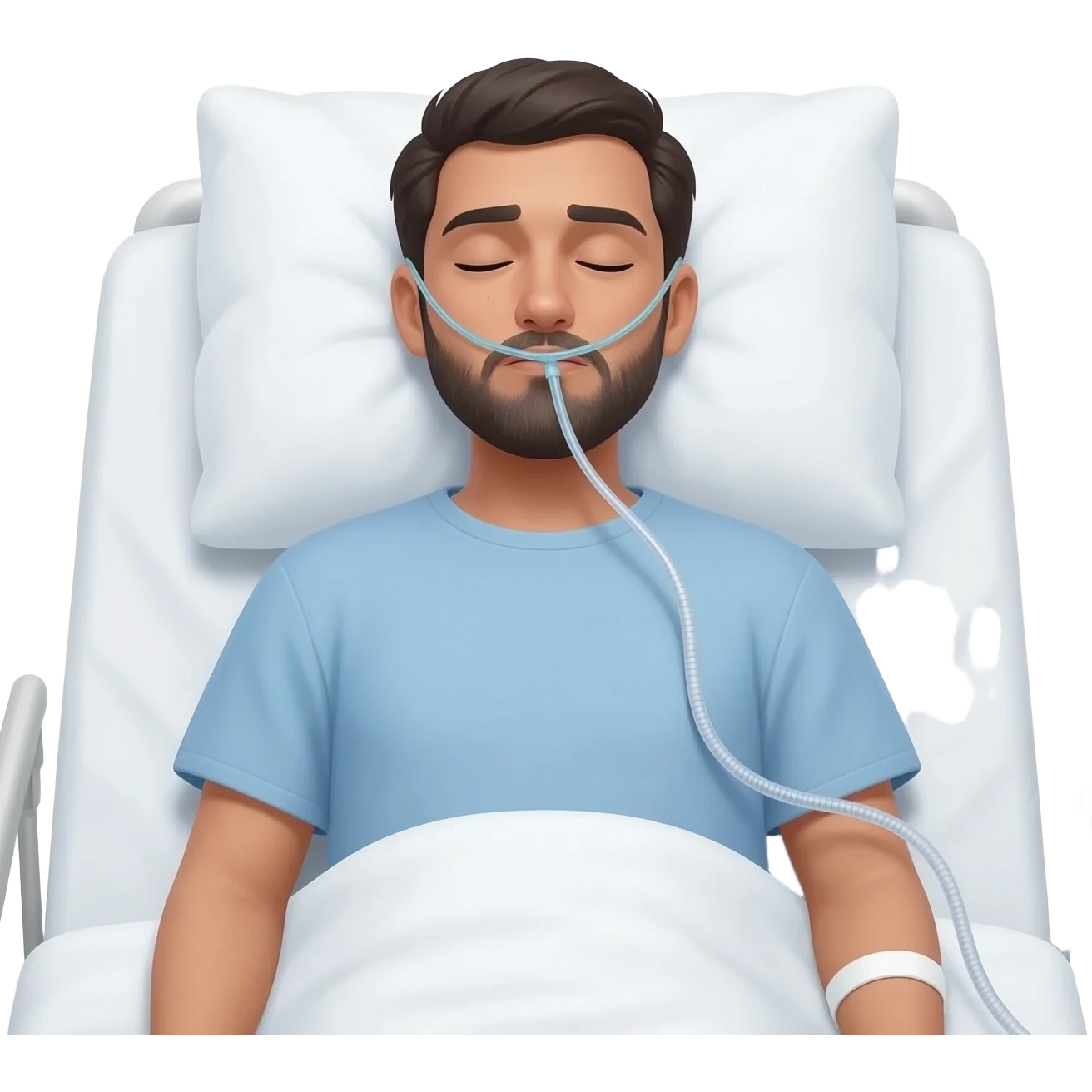 an Arab in a coma emoji