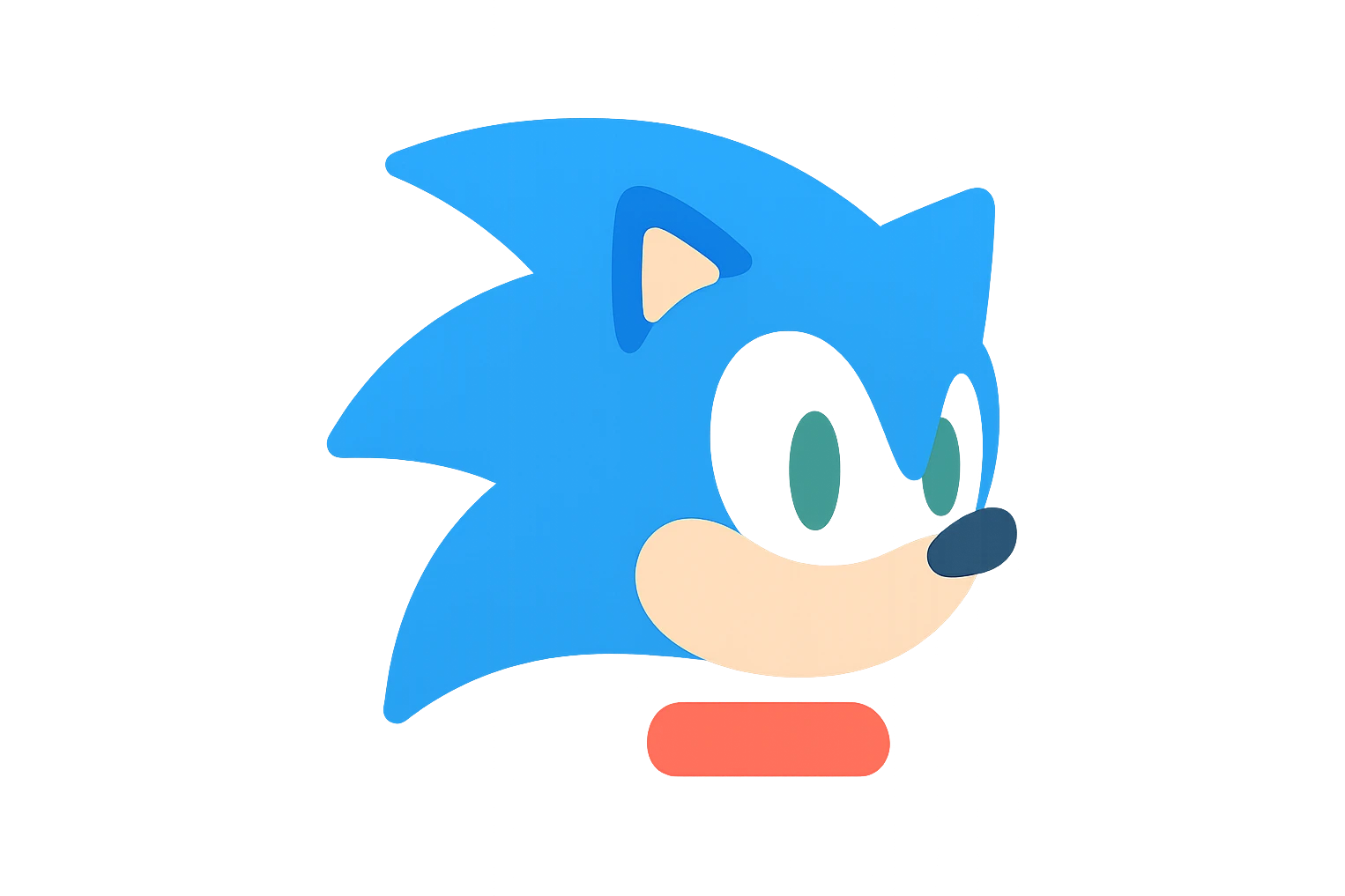Sonic the hedgehog emoji