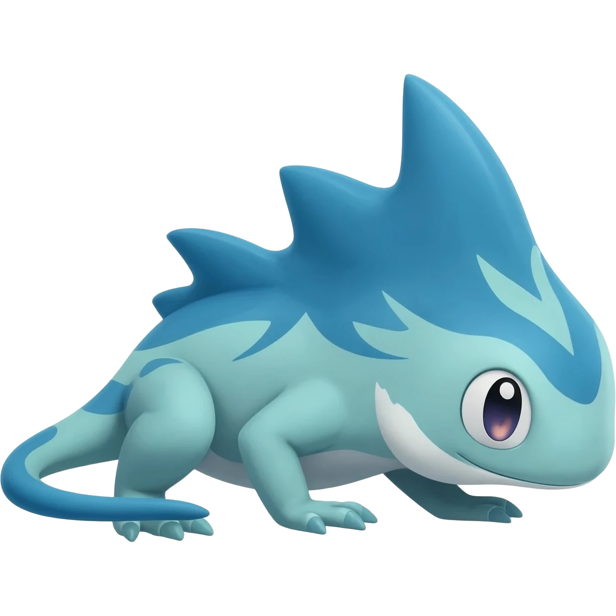 blue lizard fakemon emoji