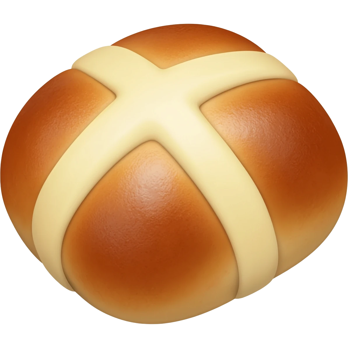 hot cross bun emoji