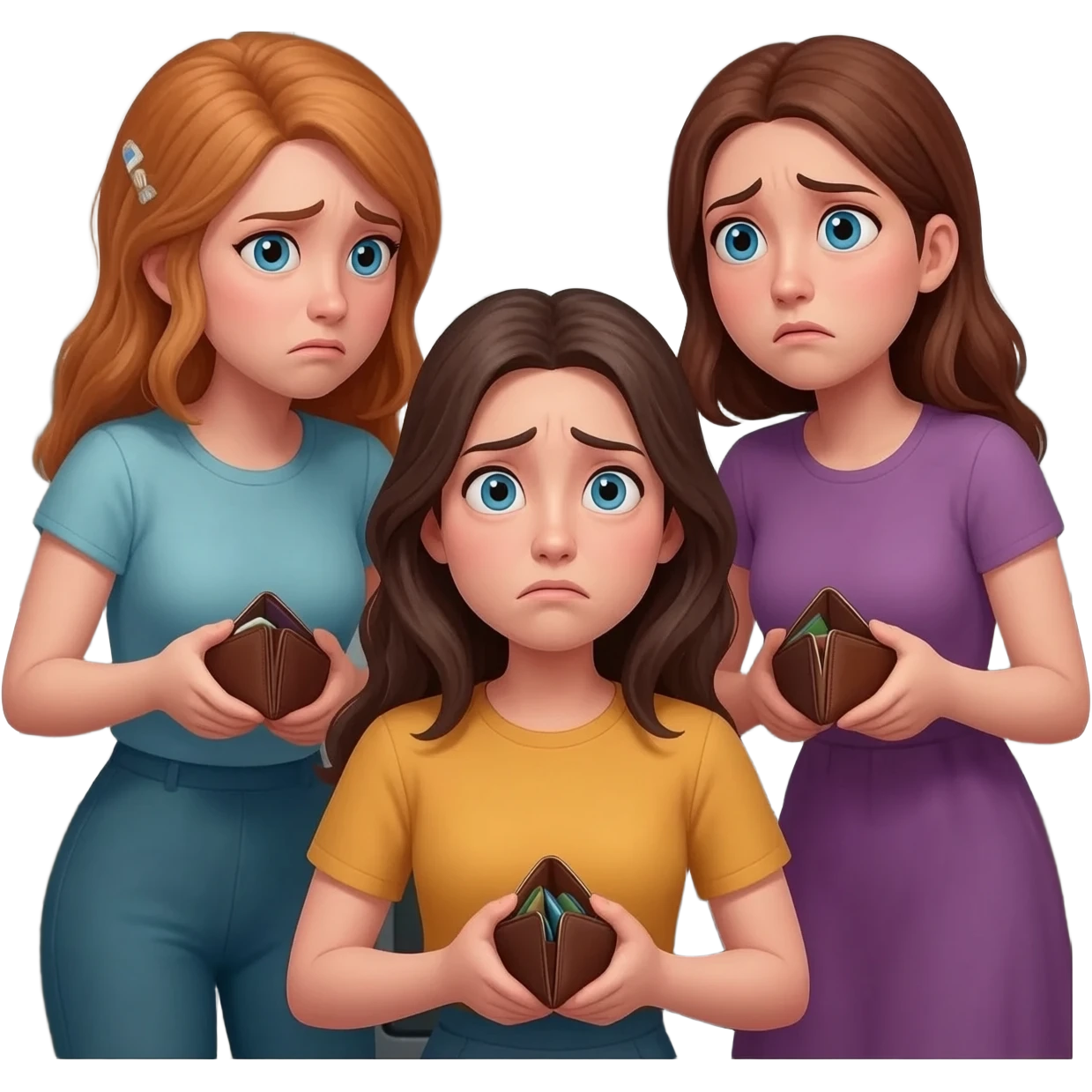 a lot of girls “don’t have enough money for food, emoji