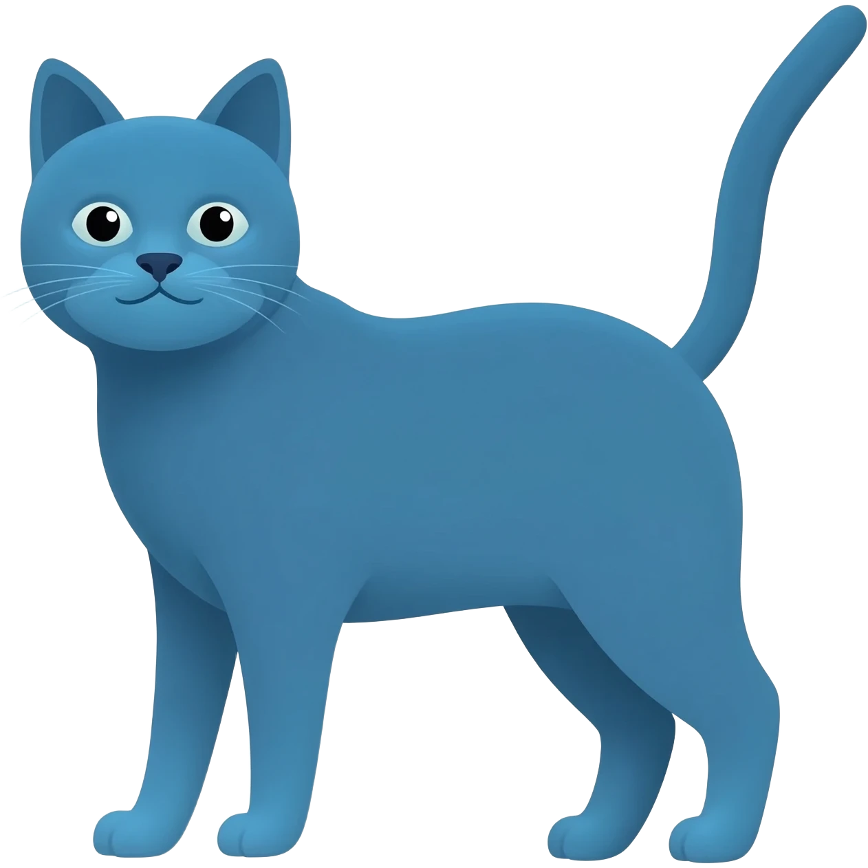 Gatto blu emoji