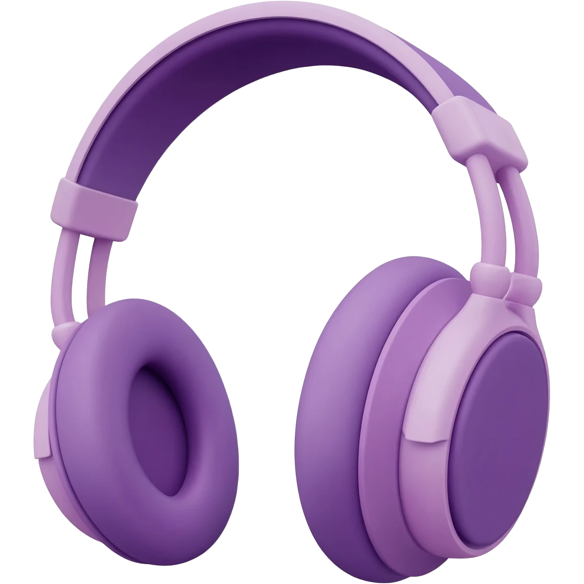 casque audio violet passtel emoji