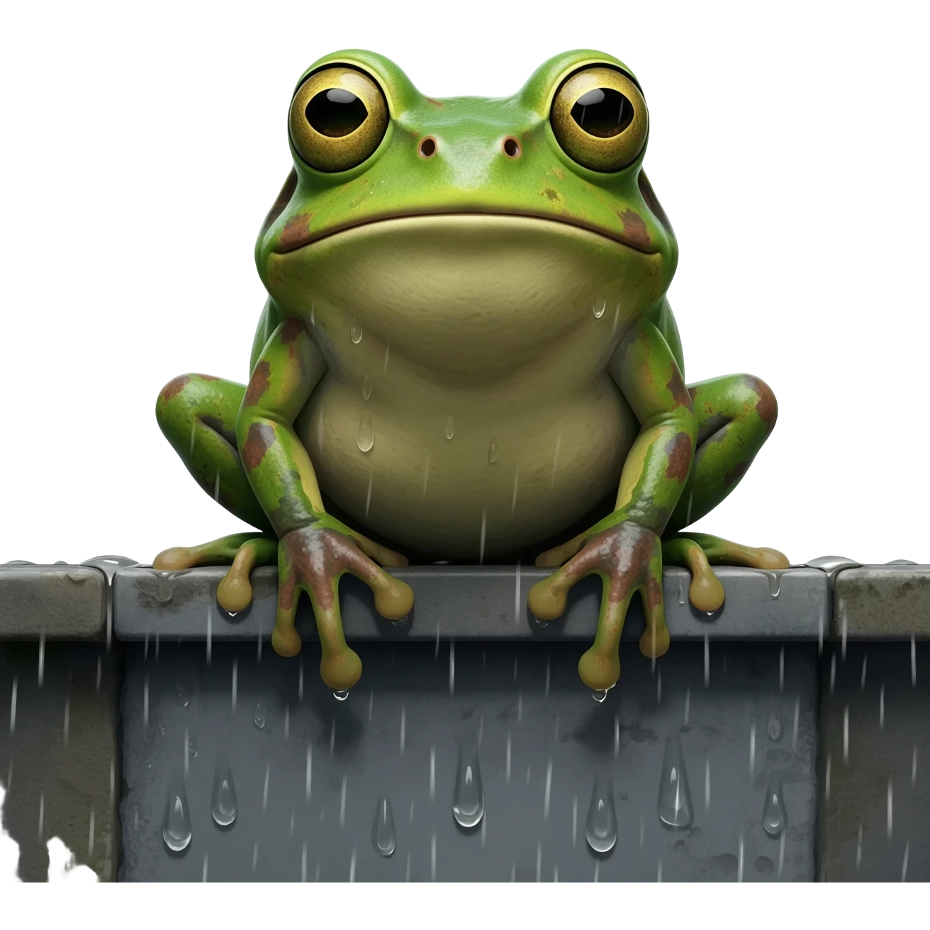 Ugly gutter frog emoji