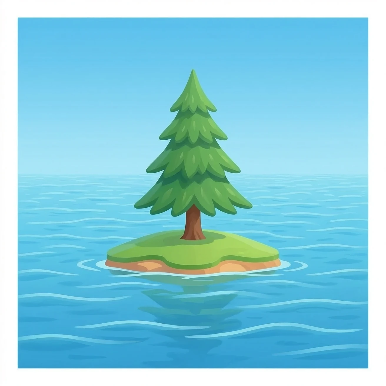 lau with island without box emoji