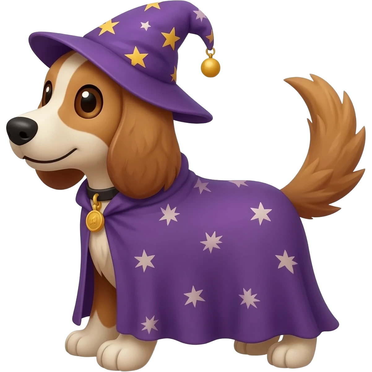 Dog wizard emoji