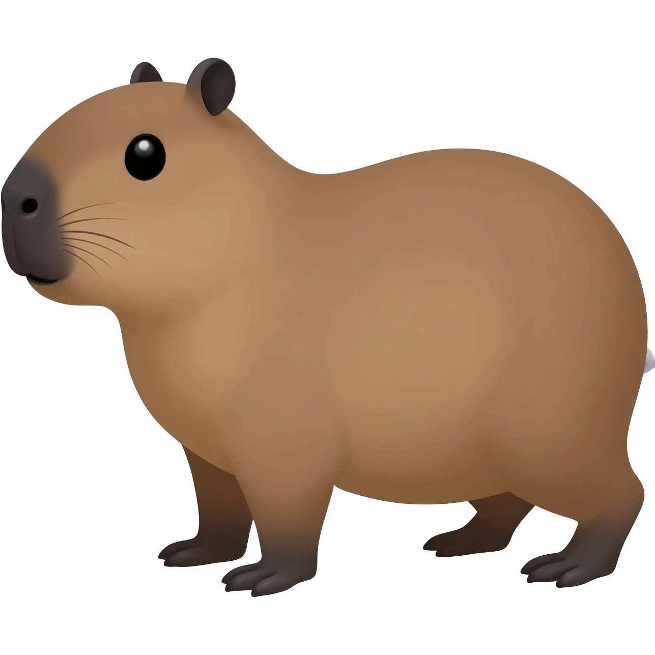 Un capibara de emoji emoji