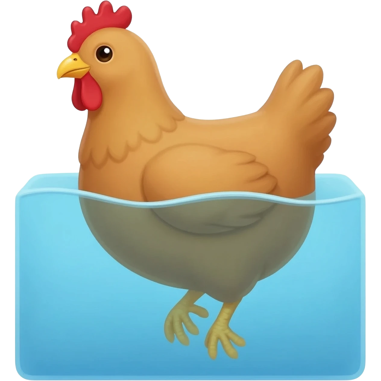 water pollo emoji