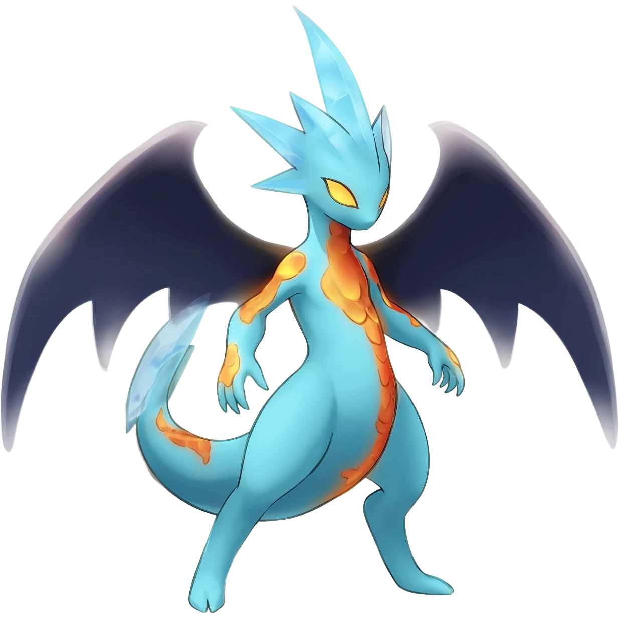 Salandit-Amaura-Darkrai-fusion emoji