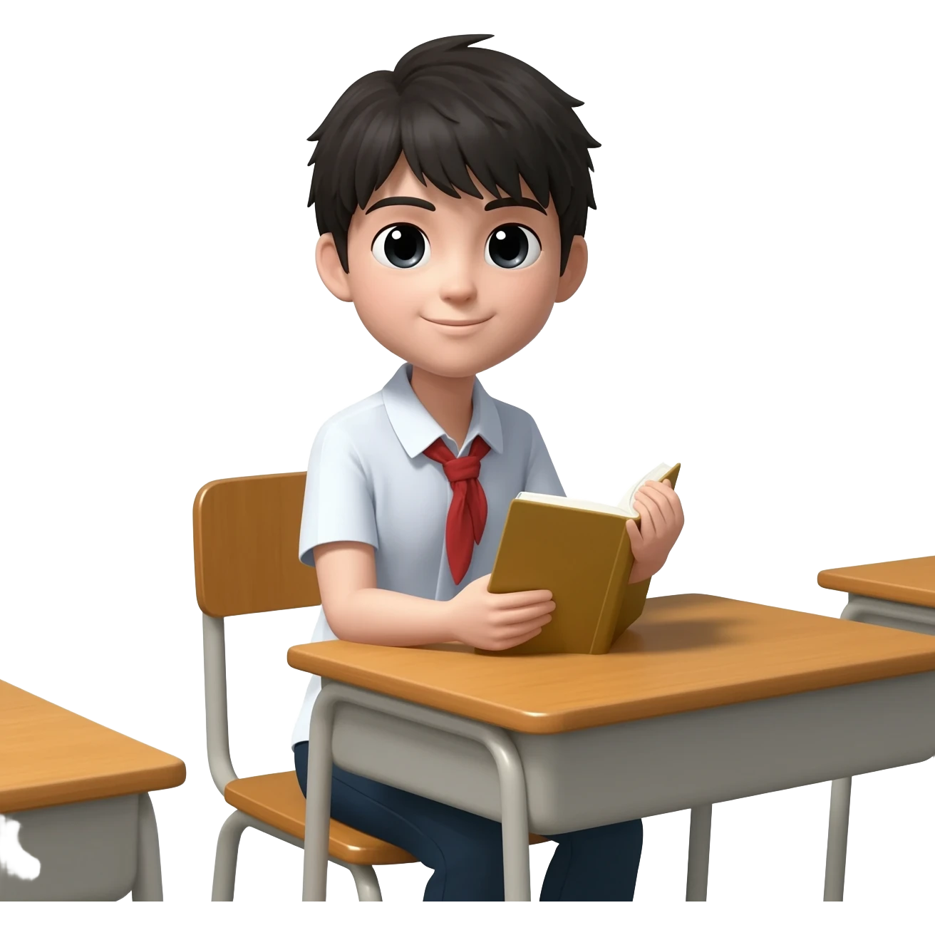 sit down on a chair at school emoji