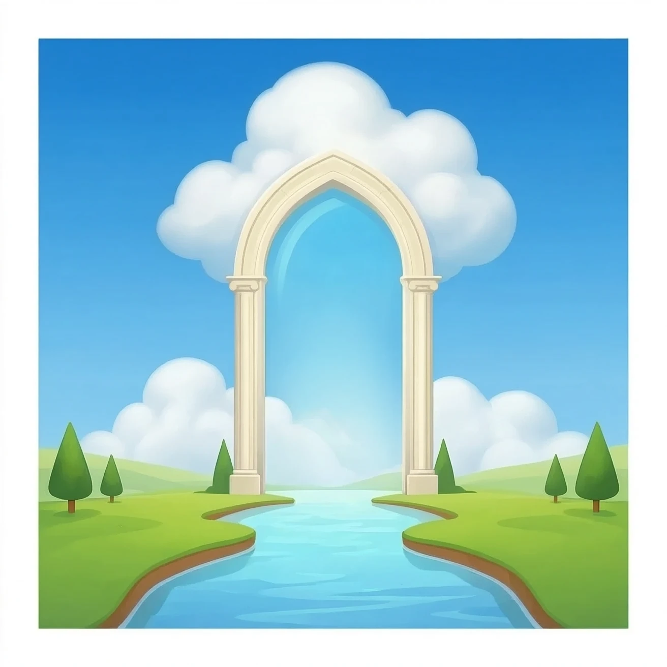 38. divine celestial gate emoji