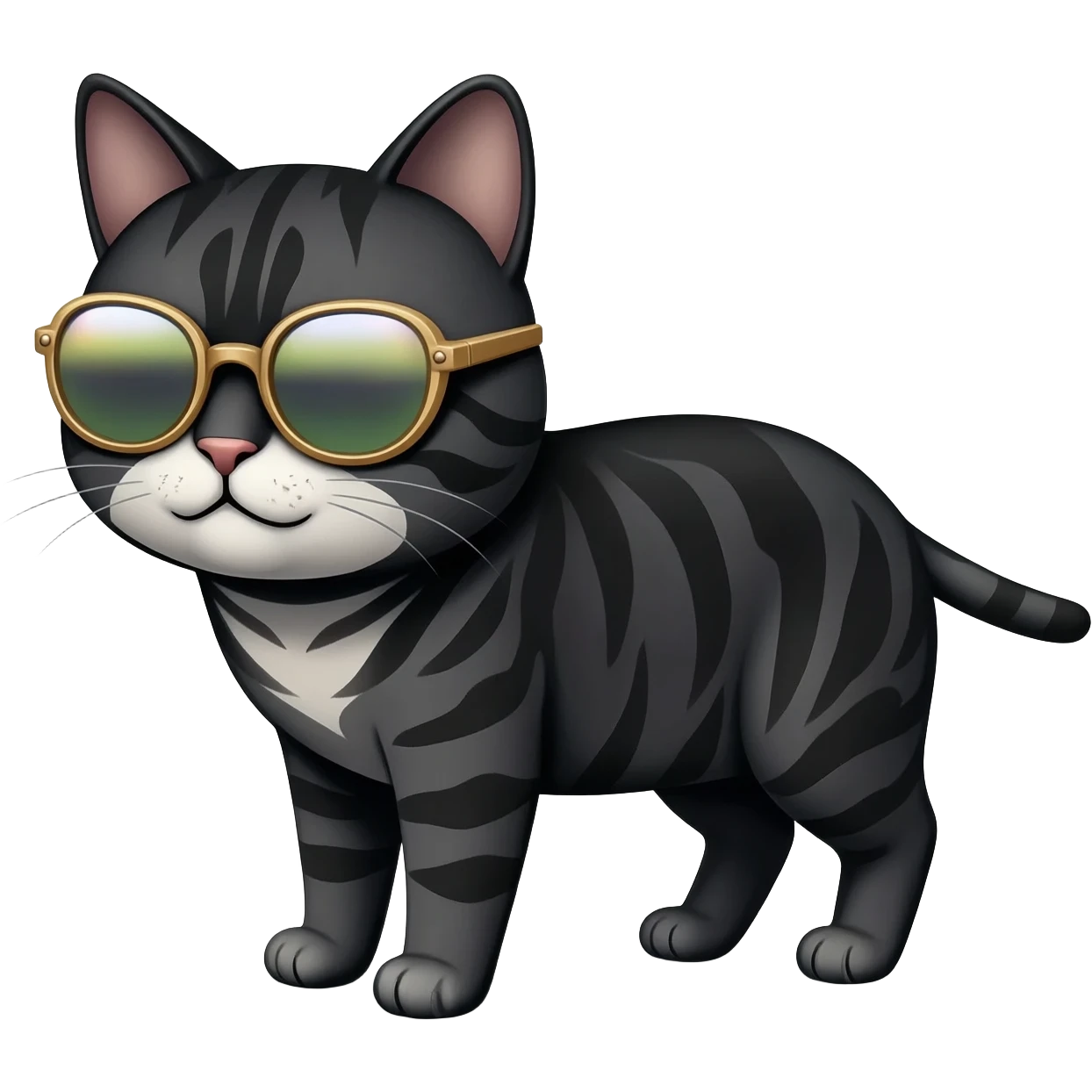 Cat wearing sunglasses emoji