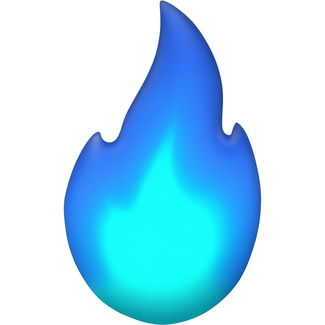 blue fire emoji