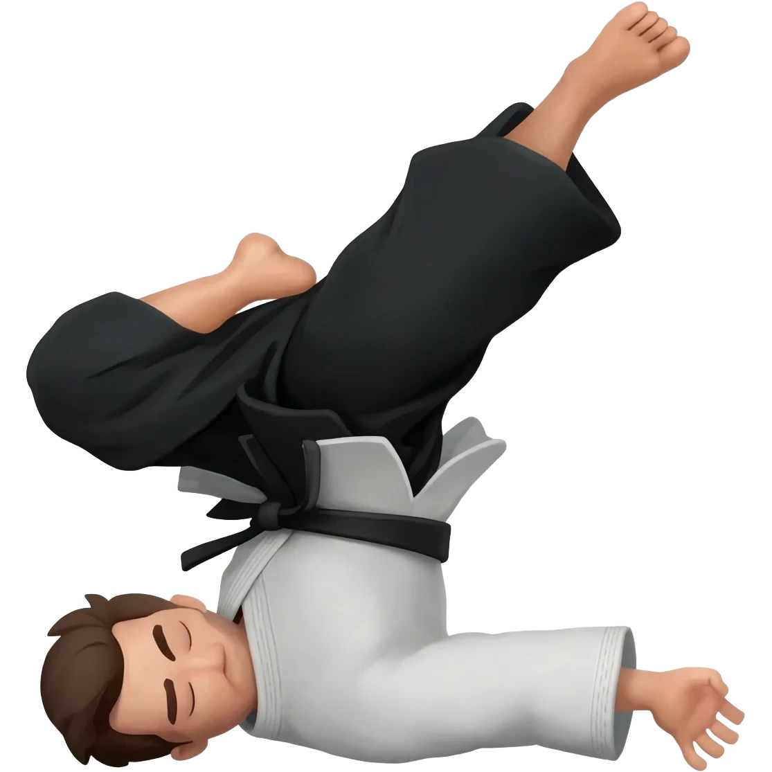 Aikidoka nage emoji