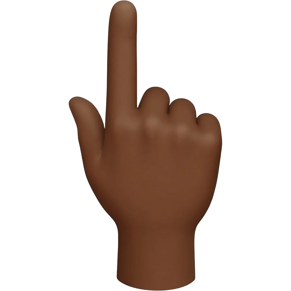 👆🏾del otro lado emoji