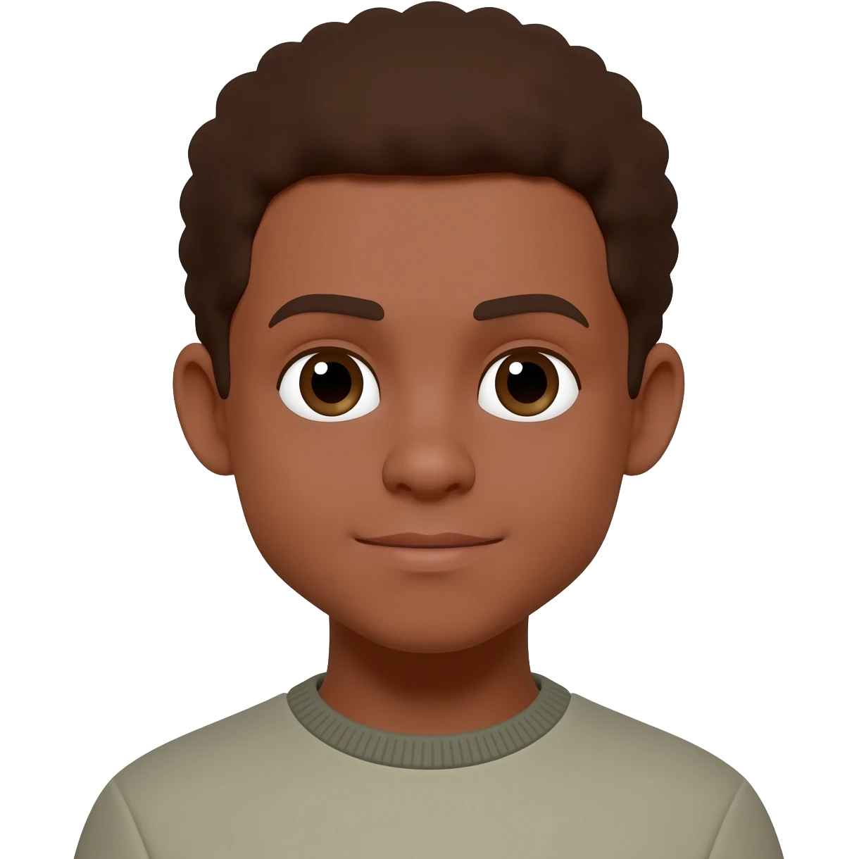 amen brown boy emoji