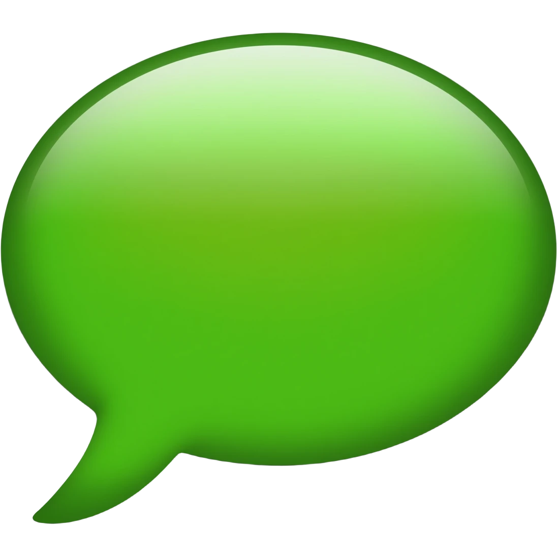 The text Answer in a bubble with a green background emoji