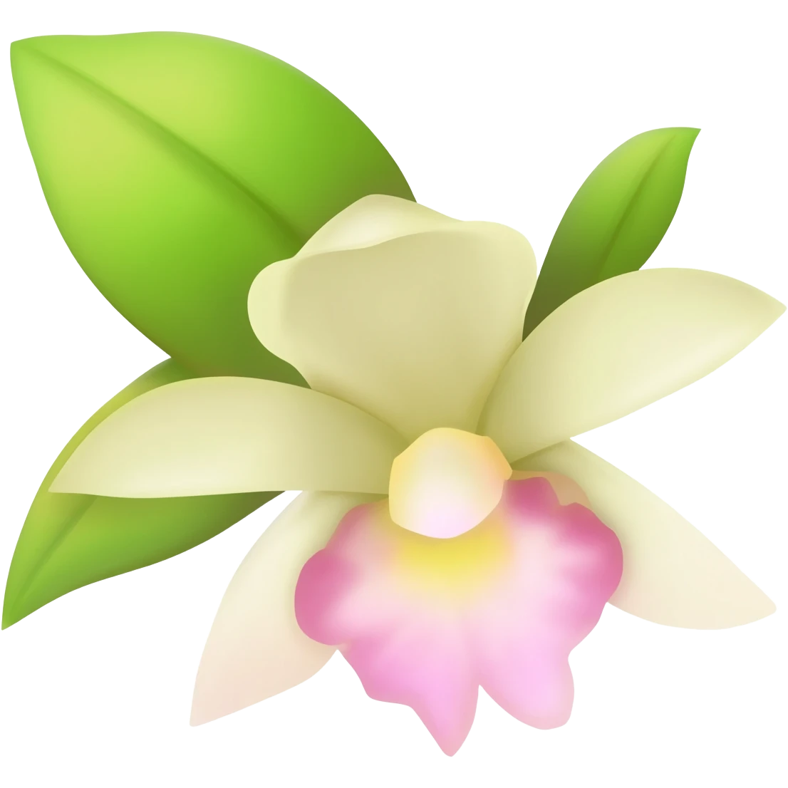 Vanilla with bloom emoji