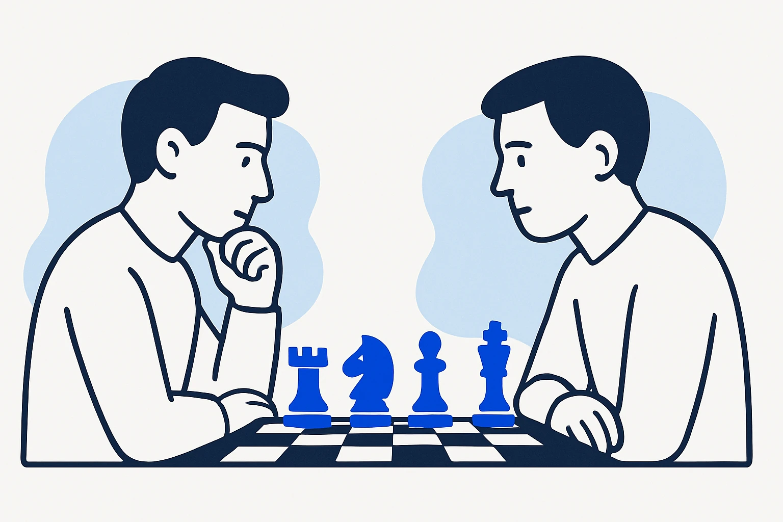 compare with another chess player emoji