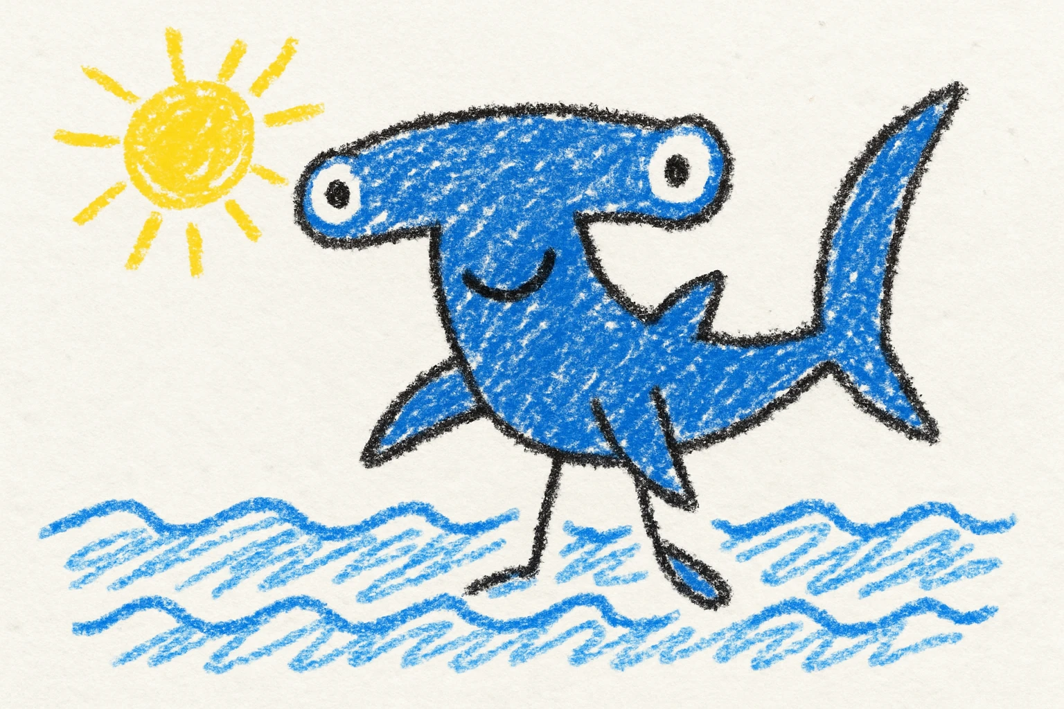 Hammerhead shark emoji