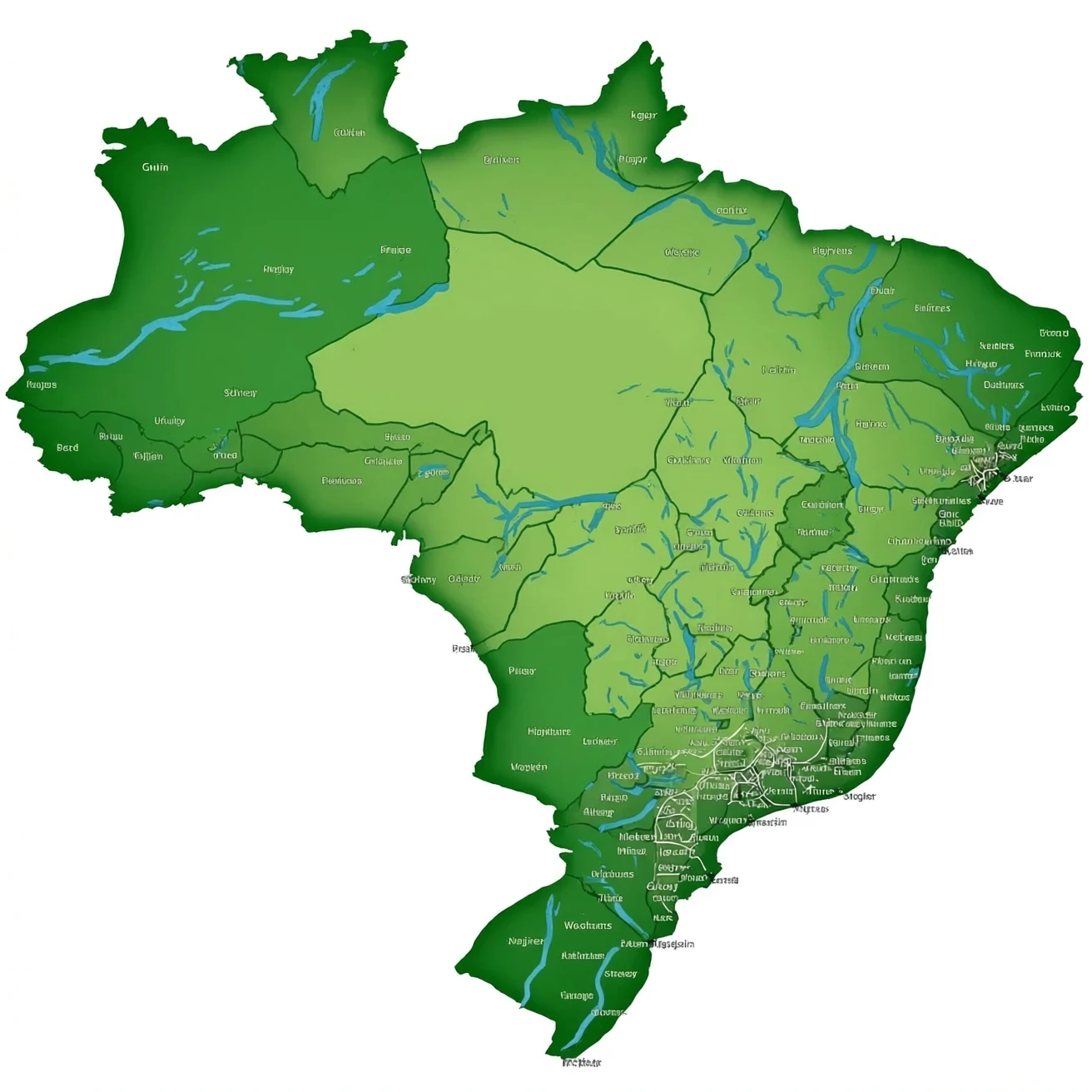 brazil map emoji