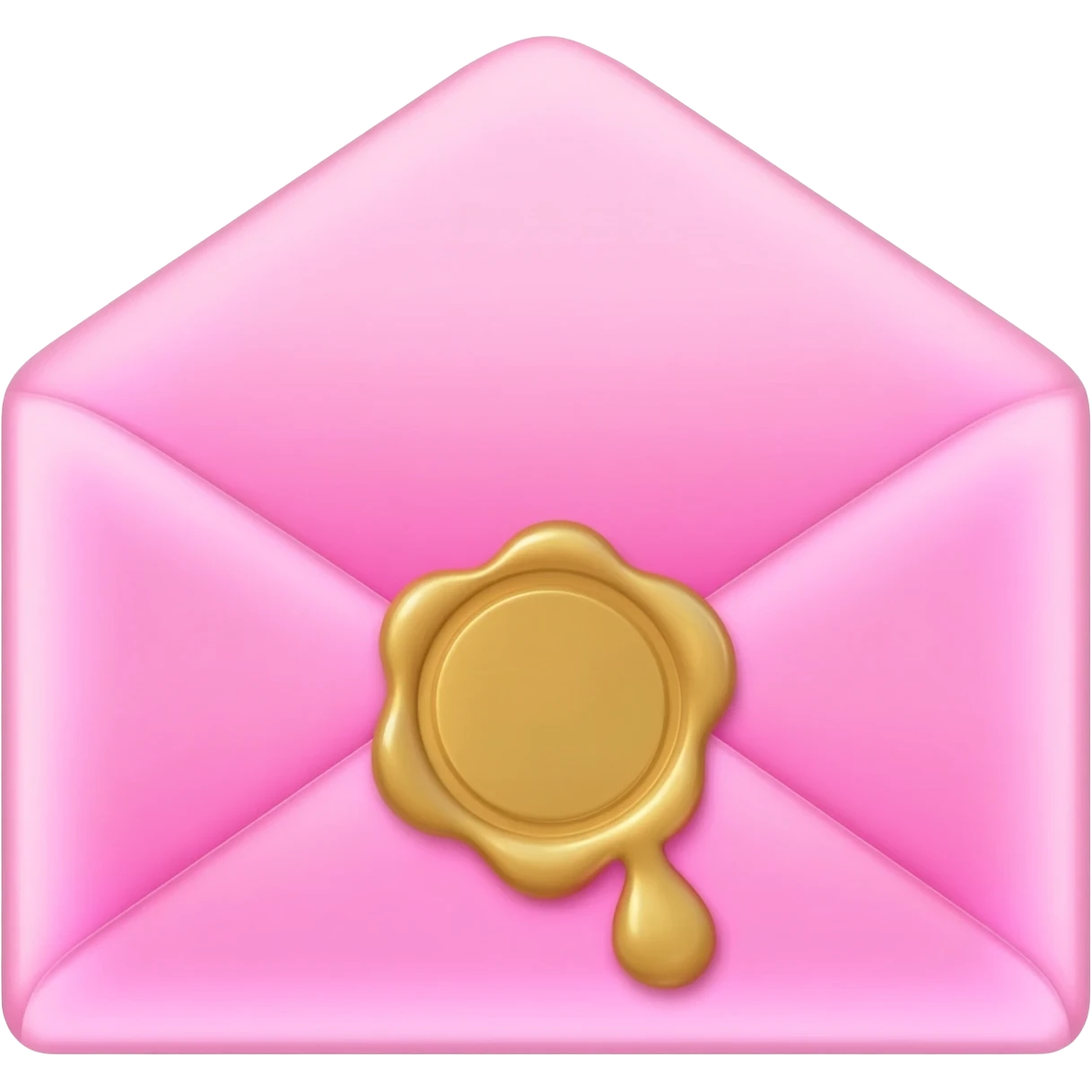 50. glowing love letter envelope emoji