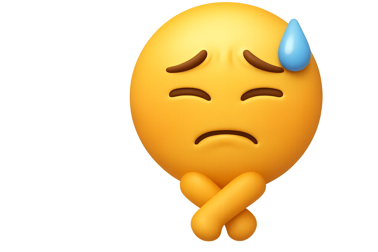 emoji stile iphone che riguarda l'argomento "stipsi/andrò al bagno oggi?", iperrealistico 4k emoji