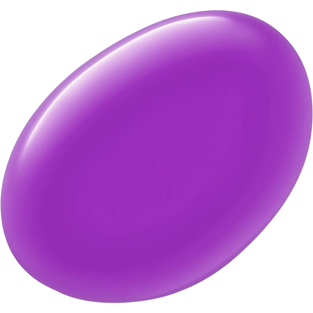 Jelly belly purple jelly bean emoji