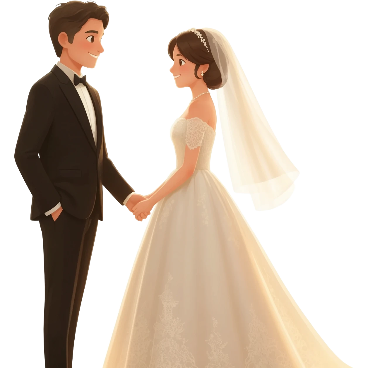 Wedding couple emoji