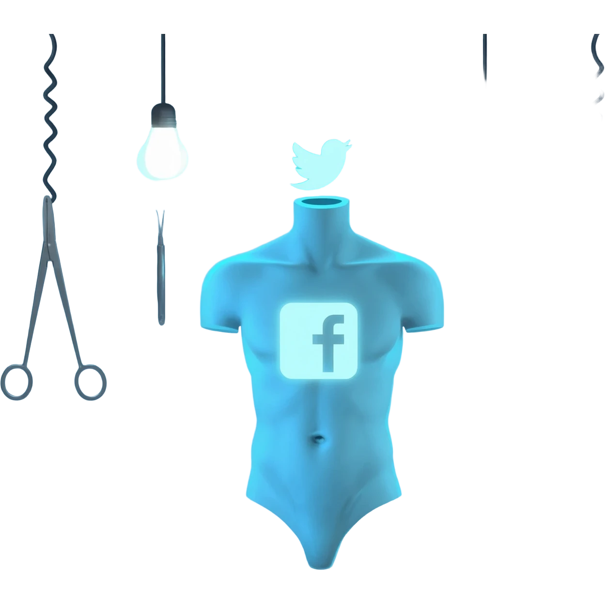 uncanny, medical, surreal,twitter,facebook emoji