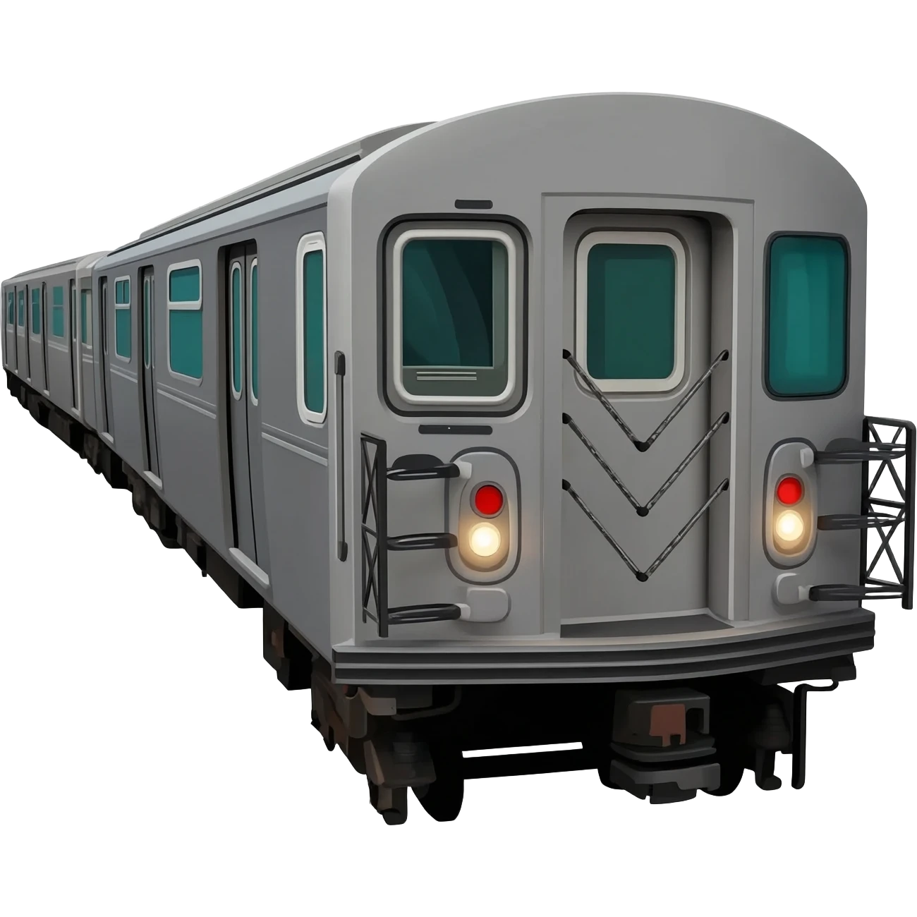 Subway train emoji